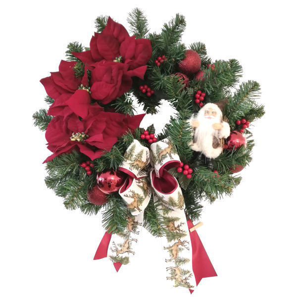 Imagem de coroa de NATAL - poinsettia