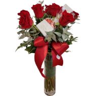 Imagem de rosas e chocolate